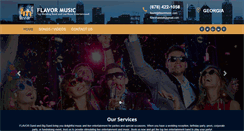 Desktop Screenshot of flavormusic.com
